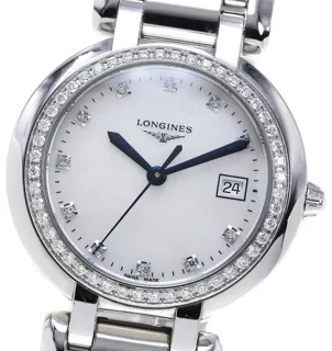 Longines PrimaLuna L8.112.0 30mm Stainless steel White