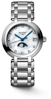 Longines PrimaLuna L8.115.4.87.6 Stainless steel White