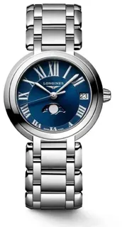 Longines PrimaLuna L8.115.4.91.6 30mm Stainless steel Blue