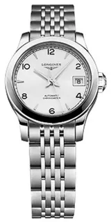 Longines Record L2.320.4.76.6 Stainless steel Silver