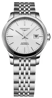 Longines Record L23214726 Stainless steel Silver