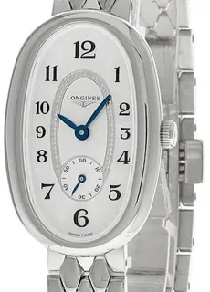 Longines Symphonette L2.306.4.83.6/L23064836 22mm Stainless steel White