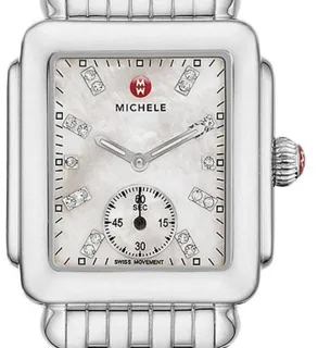 Michele Deco MWW06V000002 31mm Stainless steel White