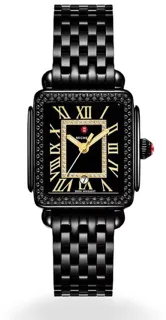 Michele Deco DECO  MID NOIR MWW06G000042 31mm Stainless steel Black