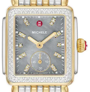 Michele Deco MWW06V000132 29mm Yellow gold