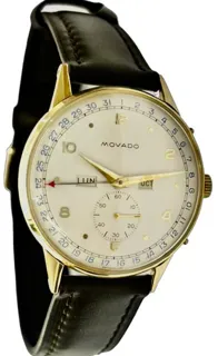 Movado R4776 32mm Yellow gold White