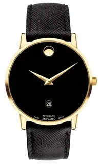 Movado 0607566 40mm Stainless steel Black