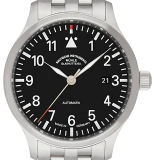 Mühle Glashütte Terrasport II M1-37-44-MB 40mm Stainless steel Black