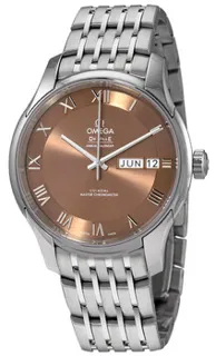 Omega De Ville Automatic 433.10.41.22.10.001 Stainless steel Brown