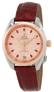 Omega Aqua Terra 220.23.34.20.60.001 Stainless steel Pink