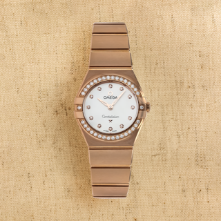 Omega Constellation O13155256055001 Rose gold White