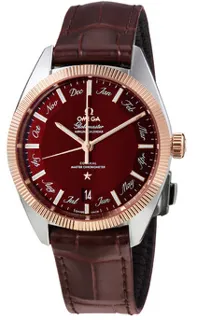 Omega Globemaster 130.23.41.22.11.001 Stainless steel Red