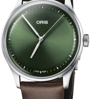 Oris Artelier 01 733 7762 4057-07 5 20 70FC 38mm Stainless steel Green