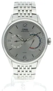 Oris Artelier Calibre 111 01 111 7700 4061 43mm Stainless steel Silver