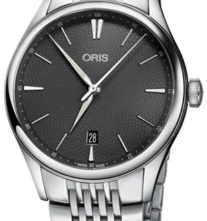 Oris Artelier Date 01 733 7721 4053-07 8 21 79 40mm Stainless steel Gray