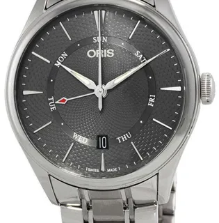 Oris Artelier Pointer Day Date 01 755 7742 4053-07 8 21 88 40mm Stainless steel Gray