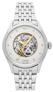 Oris Artelier Skeleton 01 560 7724 4031-07 8 17 79 33mm Stainless steel Silver