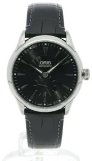 Oris Artelier Small Second 01 623 7582 4074-07 5 21 71FC 40mm Stainless steel Black