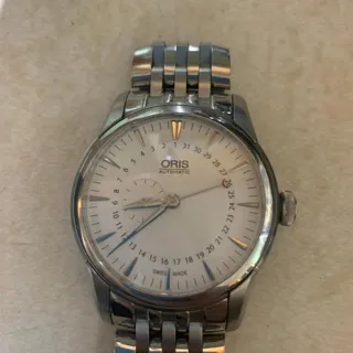 Oris Artelier Small Second 01 744 7665 4051-07 8 22 77 42mm Stainless steel Silver