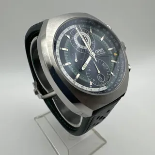 Oris Chronoris 01 677 7619 4154-Set 42mm Stainless steel Black