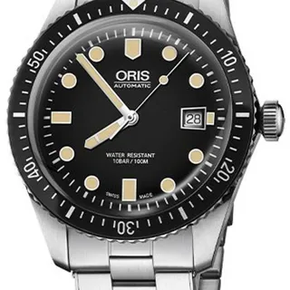 Oris Divers Sixty Five 01 733 7720 4054-07 8 21 18 42mm Stainless steel Black