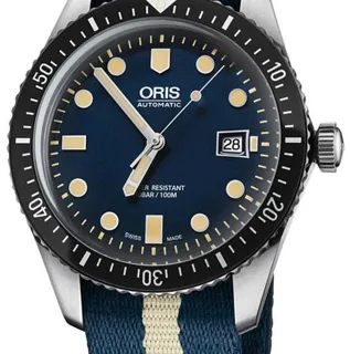 Oris Divers Sixty Five 01 733 7720 4055-07 5 21 29FC 42mm Stainless steel Blue