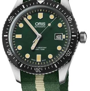 Oris Divers Sixty Five 01 733 7720 4057-07 5 21 24FC 42mm Stainless steel Green