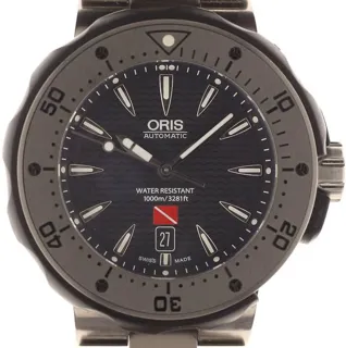 Oris ProDiver Date 01 733 7646 7184 S 49mm Titanium Black