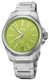 Oris ProPilot 01 400 7778 7157-Set 39mm Titanium Green