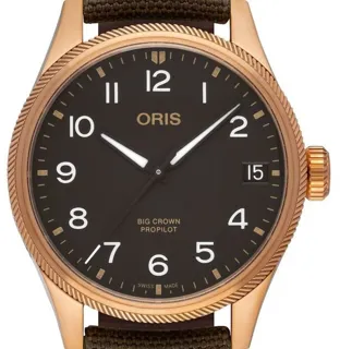 Oris ProPilot 01 751 7761 3164-07 3 2003BRLC 41mm Bronze Black