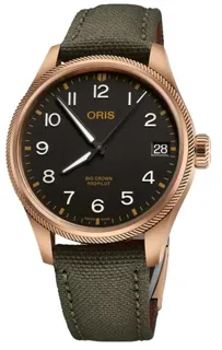 Oris ProPilot 01 751 7761 3164-07 3 2003BRLC 41mm Bronze Black