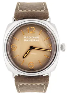 Panerai Radiomir PAM01350 45mm Stainless steel Beige