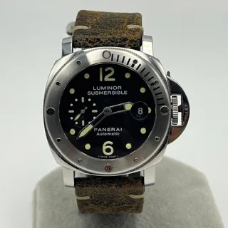 Panerai Submersible PAM 00024 44mm Stainless steel Black