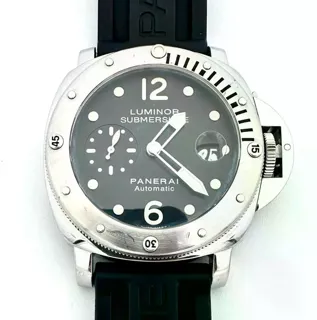 Panerai Submersible PAM 00024 44mm Stainless steel Black