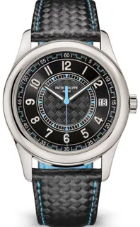 Patek Philippe Calatrava 6007G White gold Black