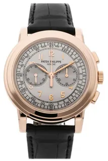 Patek Philippe Chronograph 5070R-001 42mm Red gold Silver