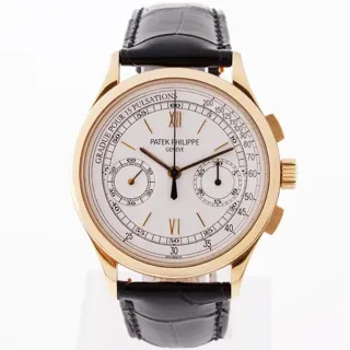 Patek Philippe Chronograph 5170J-001 39mm Yellow gold Silver