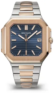 Patek Philippe Cubitus 5821/1AR-001 Yellow gold and Stainless steel Blue