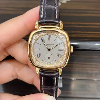 Patek Philippe Gondolo 7041R-001 30mm Rose gold Silver