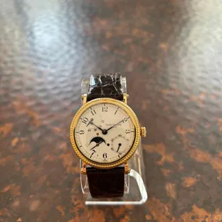 Patek Philippe Moonphase 5015J 35mm Yellow gold White