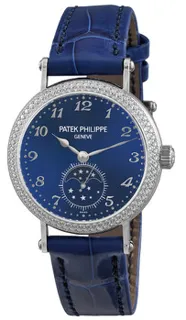 Patek Philippe Moonphase 7121/200G-001 White gold Blue