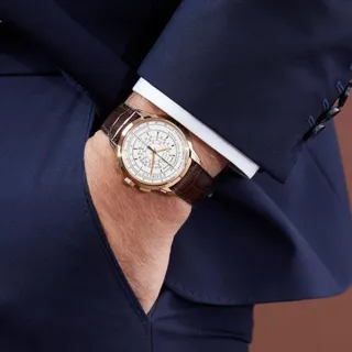 Patek Philippe Multi-Scale Chronograph 5975R-001 40mm Rose gold Silver