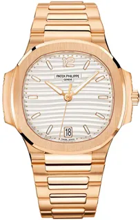 Patek Philippe Nautilus 7118/1R-001 Rose gold Silver