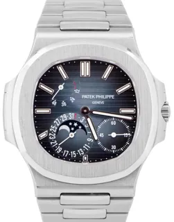 Patek Philippe Nautilus Moonphase 5712/1A-001 40mm Stainless steel Blue