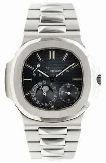 Patek Philippe Nautilus Moonphase 5712/1A-001 40mm Stainless steel Blue