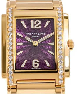 Patek Philippe Twenty~4 4910/1201R-010 Rose gold Purple