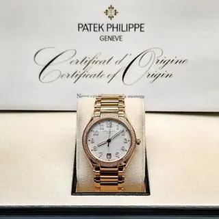 Patek Philippe Twenty~4 7300/1200R-010 36mm Rose gold Silver