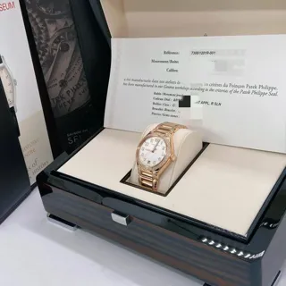 Patek Philippe Twenty~4 7300/1201R-001 36mm Rose gold Silver