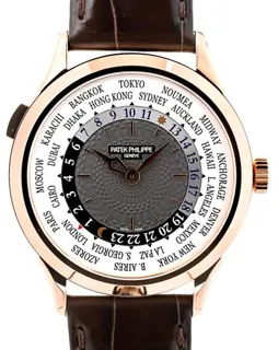 Patek Philippe World Time 5230R-001 38mm Rose gold Gray