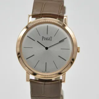 Piaget Altiplano G0A31114 38mm Rose gold Silver